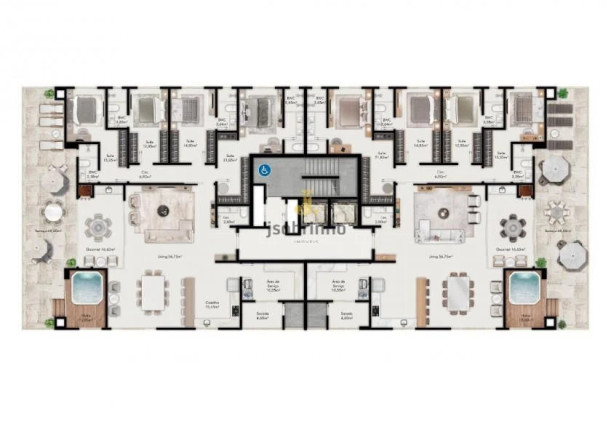 Imagem Cobertura com 4 Quartos à Venda, 281 m² em Meia Praia - Itapema