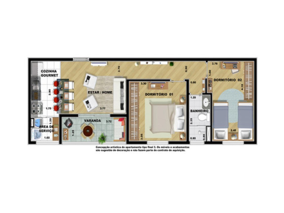 Imagem Apartamento com 2 Quartos à Venda, 59 m² em Baeta Neves - São Bernardo Do Campo Imagem Apartamento com 2 Quartos à Venda, 59 m² em Baeta Neves - São Bernardo Do Campo