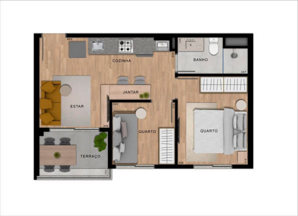 Imagem Apartamento com 2 Quartos à Venda, 37 m² em Vila Sônia - São Paulo Imagem Apartamento com 2 Quartos à Venda, 37 m² em Vila Sônia - São Paulo