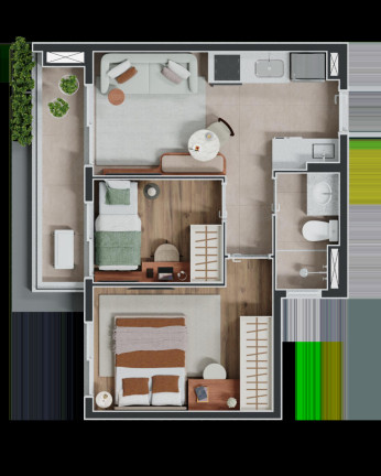 Imagem Imóvel com 2 Quartos à Venda, 31 m² em Pinheiros - São Paulo