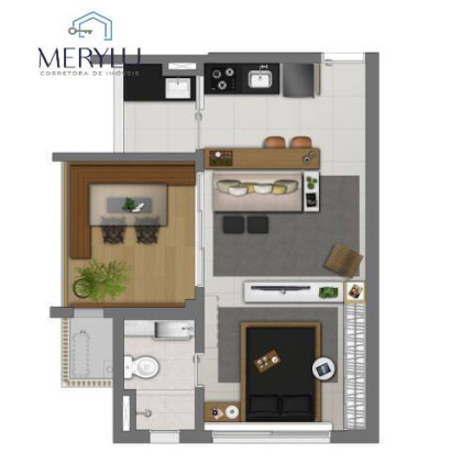 Imagem Apartamento com 1 Quarto à Venda, 45 m² em Chácara Klabin - São Paulo Imagem Apartamento com 1 Quarto à Venda, 45 m² em Chácara Klabin - São Paulo