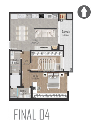 Imagem Apartamento com 2 Quartos à Venda, 86 m² em Centro - Garibaldi Imagem Apartamento com 2 Quartos à Venda, 86 m² em Centro - Garibaldi