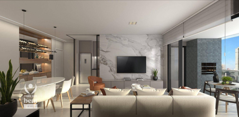 Imagem Apartamento com 3 Quartos à Venda, 101 m² em Cabral - Curitiba
