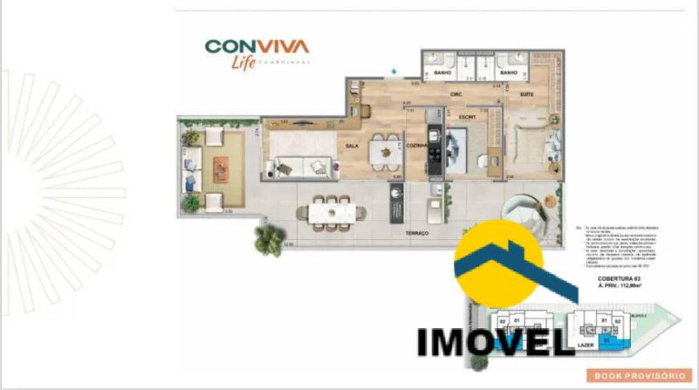 Imagem Apartamento com 3 Quartos à Venda, 79 m² em Camboinhas - Niterói Imagem Apartamento com 3 Quartos à Venda, 79 m² em Camboinhas - Niterói