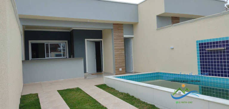 Casa com 3 Quartos à Venda, 79 m² em Gaivotas - Itanhaém