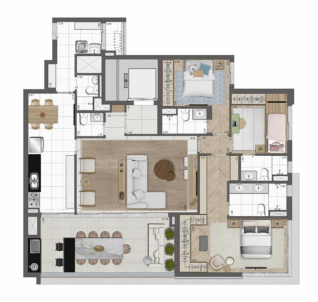 Imagem Apartamento com 3 Quartos à Venda, 149 m² em Moema - São Paulo Imagem Apartamento com 3 Quartos à Venda, 149 m² em Moema - São Paulo