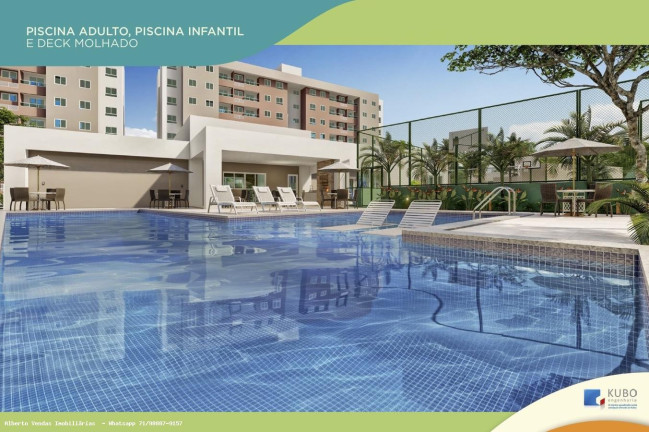 Imagem Imóvel com 2 Quartos à Venda, 56 m² em Itapuã - Salvador