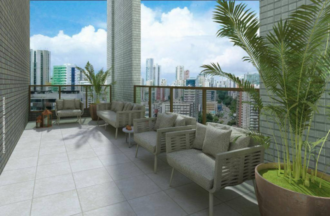 Apartamento com 1 Quarto à Venda, 32 m² em Boa Viagem - Recife