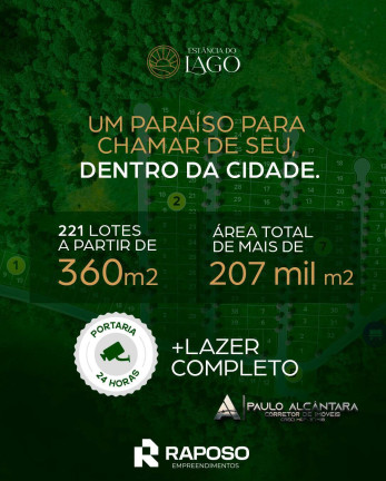 Imagem Terreno em Condomínio à Venda, 360 m² em Estancia Do Lago - Santana Do Paraíso Imagem Terreno em Condomínio à Venda, 360 m² em Estancia Do Lago - Santana Do Paraíso