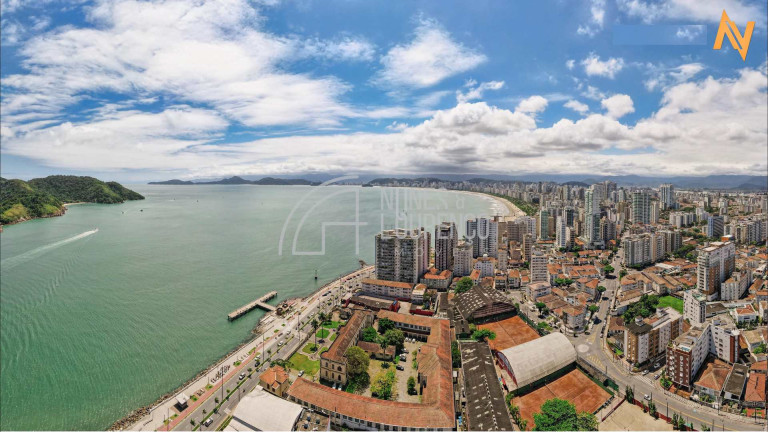 Apartamento com 4 Quartos à Venda, 290 m² em Ponta Da Praia - Santos