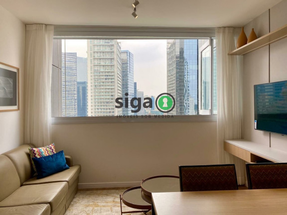 Imagem Apartamento com 1 Quarto para Alugar, 38 m² em Brooklin - São Paulo Imagem Apartamento com 1 Quarto para Alugar, 38 m² em Brooklin - São Paulo