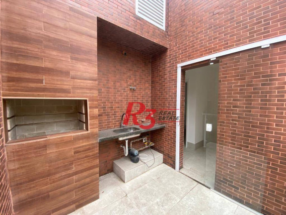 Imagem Casa de Vila com 3 Quartos à Venda, 144 m² em Gonzaga - Santos