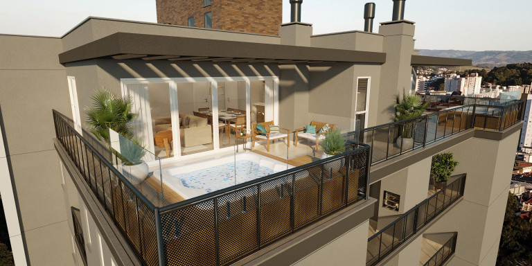 Imagem Apartamento com 2 Quartos à Venda, 70 m² em Centro - Taquara Imagem Apartamento com 2 Quartos à Venda, 70 m² em Centro - Taquara