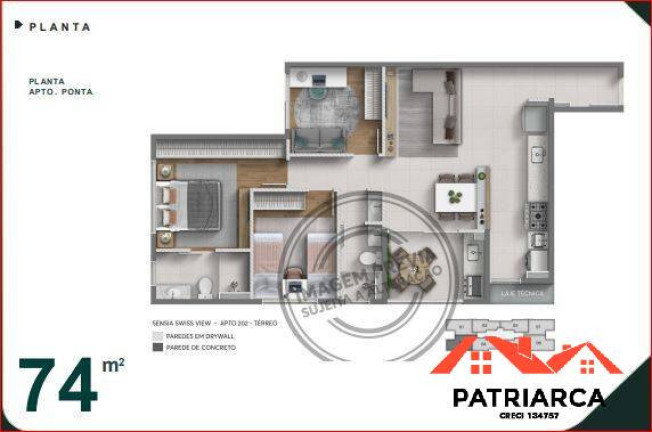 Imagem Apartamento com 2 Quartos à Venda, 6 m² em Swiss Park - Campinas Imagem Apartamento com 2 Quartos à Venda, 6 m² em Swiss Park - Campinas