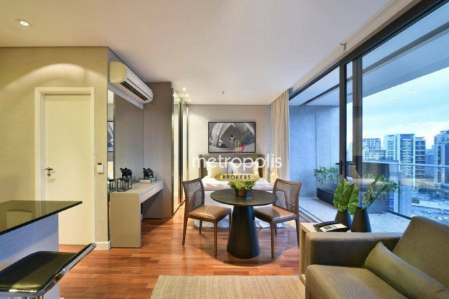 Imagem Studio com 1 Quarto para Alugar, 42 m² em Vila Olímpia - São Paulo