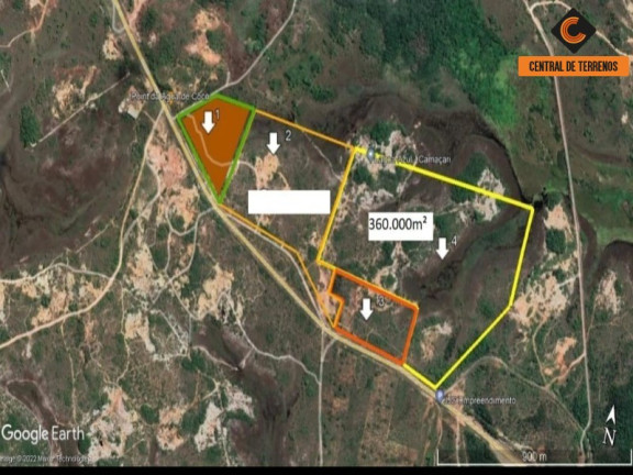 Imagem Terreno à Venda, 25.000 m² em Cetrel - Camaçari