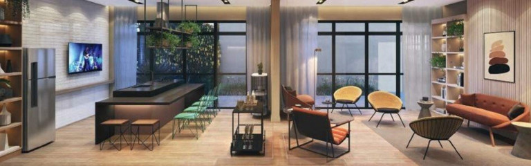 Imagem Apartamento com 2 Quartos à Venda, 39 m² em Campo Belo - São Paulo
