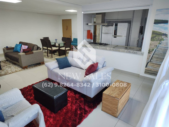 Imagem Apartamento com 3 Quartos à Venda, 122 m² em Setor Marista - Goiânia Imagem Apartamento com 3 Quartos à Venda, 122 m² em Setor Marista - Goiânia