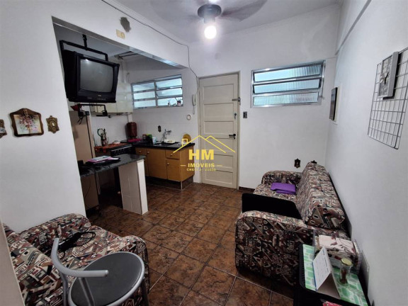 Imagem Apartamento com 1 Quarto à Venda, 31 m² em Gonzaguinha - Sao Vicente