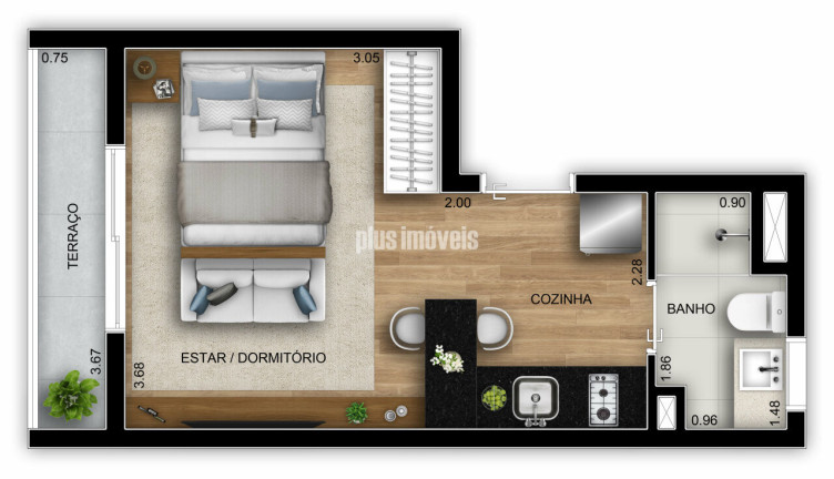 Imagem Apartamento com 1 Quarto à Venda, 24 m² em Sumarezinho - São Paulo Imagem Apartamento com 1 Quarto à Venda, 24 m² em Sumarezinho - São Paulo