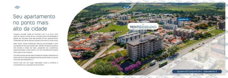 Imagem Apartamento com 2 Quartos à Venda, 76 m² em Sobradinho - Brasilia