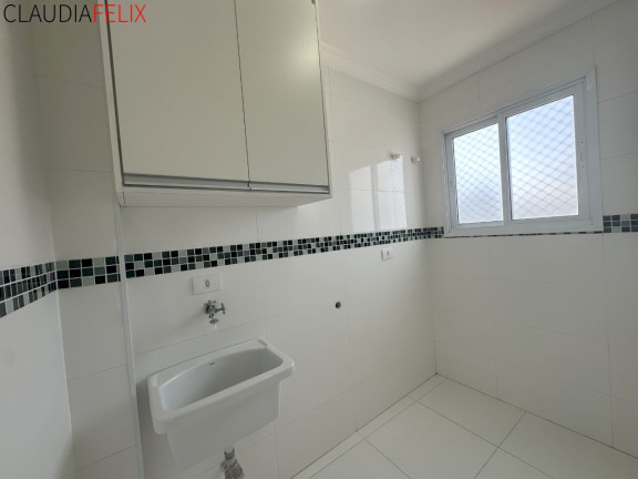 Imagem Imóvel com 2 Quartos para Alugar, 90 m² em Canto Do Forte - Praia Grande
