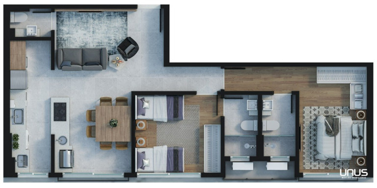 Imagem Apartamento com 2 Quartos à Venda, 93 m² em Estreito - Florianópolis Imagem Apartamento com 2 Quartos à Venda, 93 m² em Estreito - Florianópolis