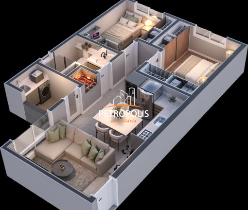 Imagem Apartamento com 2 Quartos à Venda, 56 m² em Cidade Nova - Caxias Do Sul Imagem Apartamento com 2 Quartos à Venda, 56 m² em Cidade Nova - Caxias Do Sul