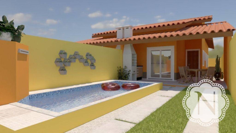 Casa com 2 Quartos à Venda, 75 m² em Tupy - Itanhaém