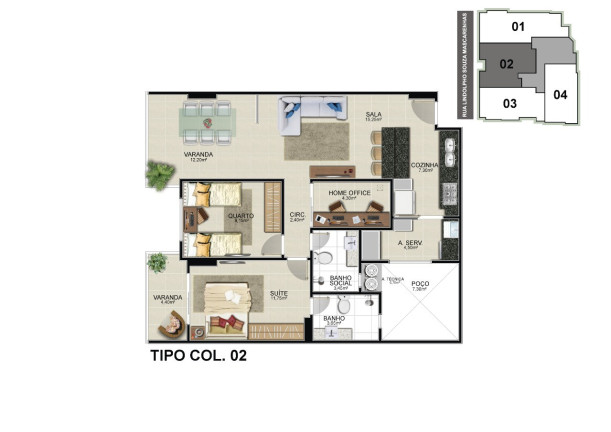 Imagem Imóvel com 2 Quartos à Venda, 94 m² em Centro - Guarapari Imagem Imóvel com 2 Quartos à Venda, 94 m² em Centro - Guarapari