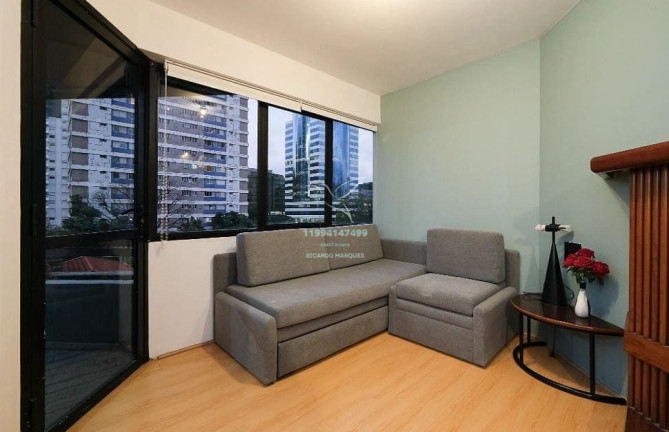 Imagem Apartamento com 1 Quarto à Venda, 57 m² em Cidade Monções - São Paulo Imagem Apartamento com 1 Quarto à Venda, 57 m² em Cidade Monções - São Paulo