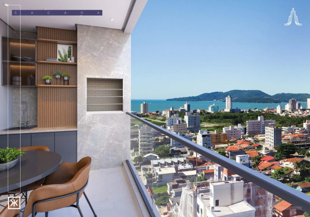 Imagem Apartamento com 2 Quartos à Venda, 80 m² em Perequê - Porto Belo