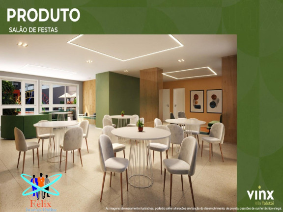 Imagem Apartamento com 2 Quartos à Venda, 36 m² em Vila Tolstoi - São Paulo Imagem Apartamento com 2 Quartos à Venda, 36 m² em Vila Tolstoi - São Paulo