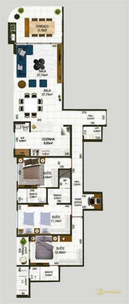 Imagem Apartamento com 3 Quartos à Venda, 132 m² em Canto Do Forte - Praia Grande Imagem Apartamento com 3 Quartos à Venda, 132 m² em Canto Do Forte - Praia Grande