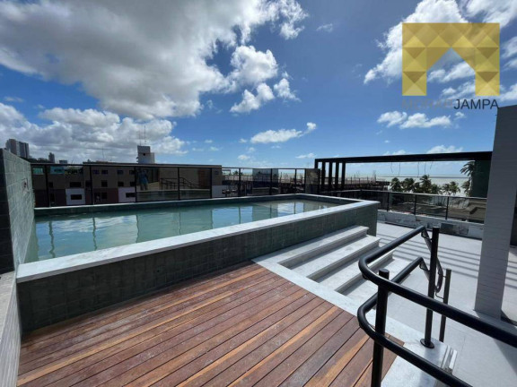 Apartamento com 1 Quarto à Venda, 28 m² em Cabo Branco - João Pessoa
