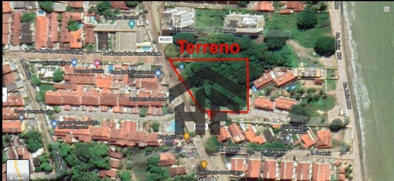 Imagem Terreno à Venda, 2.000 m² em Pau Amarelo - Paulista