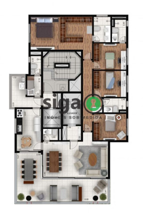 Imagem Apartamento com 3 Quartos à Venda, 193 m² em Vila Nova Conceição - São Paulo