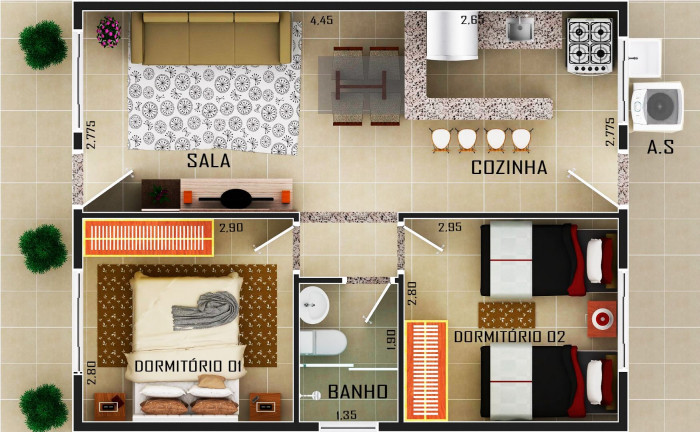 Imagem Casa de Condomínio com 2 Quartos à Venda, 60 m² em Gaivota - Itanhaém Imagem Casa de Condomínio com 2 Quartos à Venda, 60 m² em Gaivota - Itanhaém