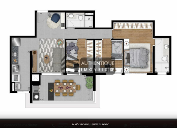 Imagem Apartamento com 3 Quartos à Venda, 94 m² em Saúde - São Paulo Imagem Apartamento com 3 Quartos à Venda, 94 m² em Saúde - São Paulo