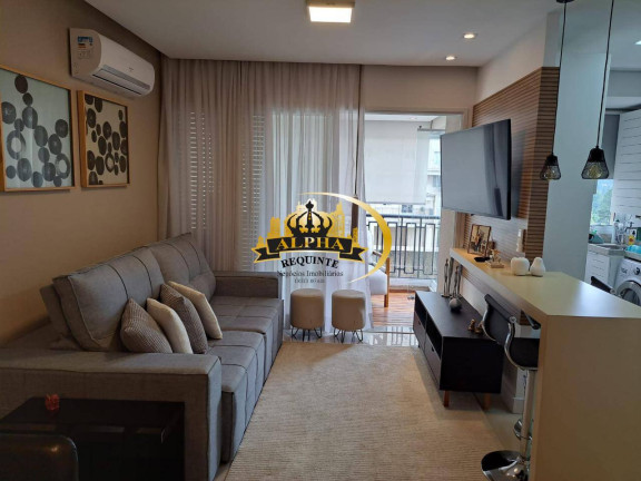 Imagem Apartamento com 1 Quarto à Venda, 51 m² em Alphaville - Barueri