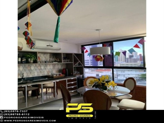 Apartamento com 4 Quartos à Venda, 204 m² em Manaíra - João Pessoa