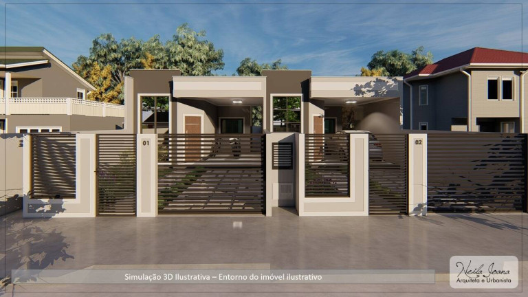 Imagem Casa com 3 Quartos à Venda, 96 m² em Joaia - Tijucas Imagem Casa com 3 Quartos à Venda, 96 m² em Joaia - Tijucas