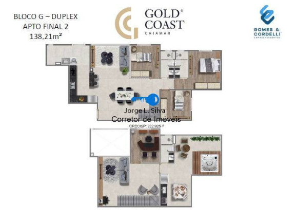 Imagem Apartamento com 3 Quartos à Venda, 103 m² em Portais (polvilho) - Cajamar