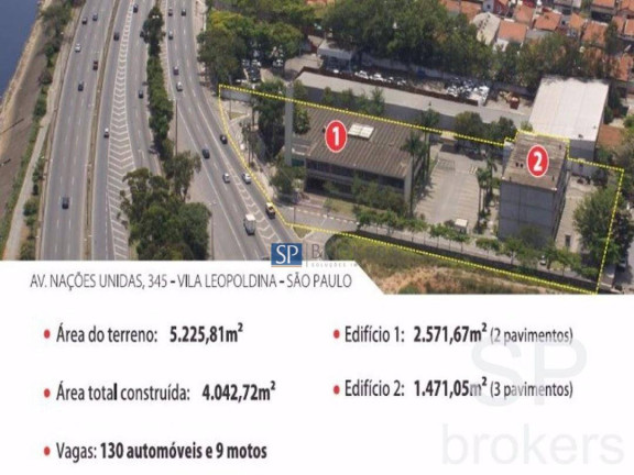 Imagem Edifício Residencial à Venda ou Locação, 4.042 m² em Vila Leopoldina - São Paulo