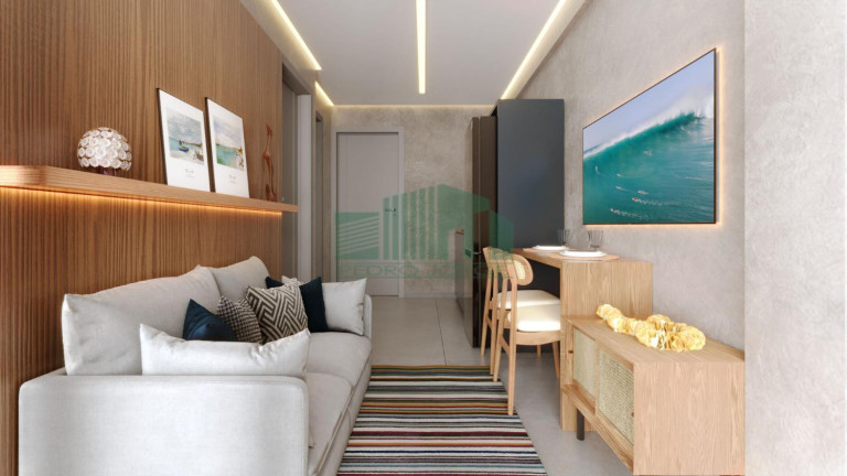 Imagem Apartamento com 1 Quarto à Venda, 19 m² em Praia De Campas - Tamandaré