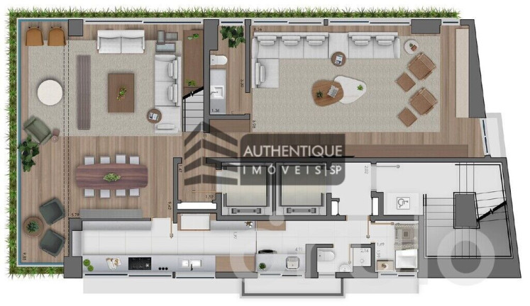 Imagem Cobertura com 3 Quartos à Venda, 464 m² em Vila Nova Conceição - São Paulo Imagem Cobertura com 3 Quartos à Venda, 464 m² em Vila Nova Conceição - São Paulo