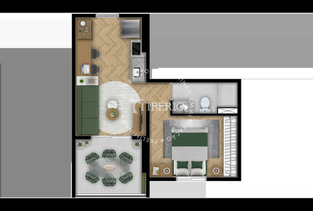 Imagem Imóvel com 1 Quarto à Venda, 24 m² em Mooca - São Paulo