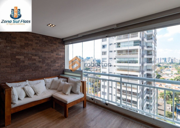 Imagem Apartamento com 1 Quarto para Alugar, 74 m² em Cidade Monções - São Paulo Imagem Apartamento com 1 Quarto para Alugar, 74 m² em Cidade Monções - São Paulo