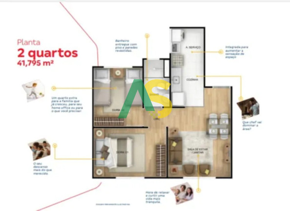 Imagem Imóvel com 2 Quartos à Venda, 42 m² em Guabiraba - Recife Imagem Imóvel com 2 Quartos à Venda, 42 m² em Guabiraba - Recife