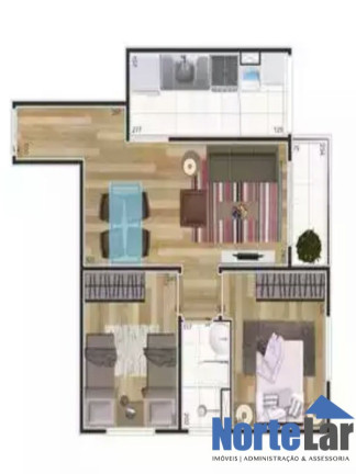 Imagem Apartamento com 2 Quartos à Venda, 50 m² em Vila Siqueira (zona Norte) - São Paulo Imagem Apartamento com 2 Quartos à Venda, 50 m² em Vila Siqueira (zona Norte) - São Paulo